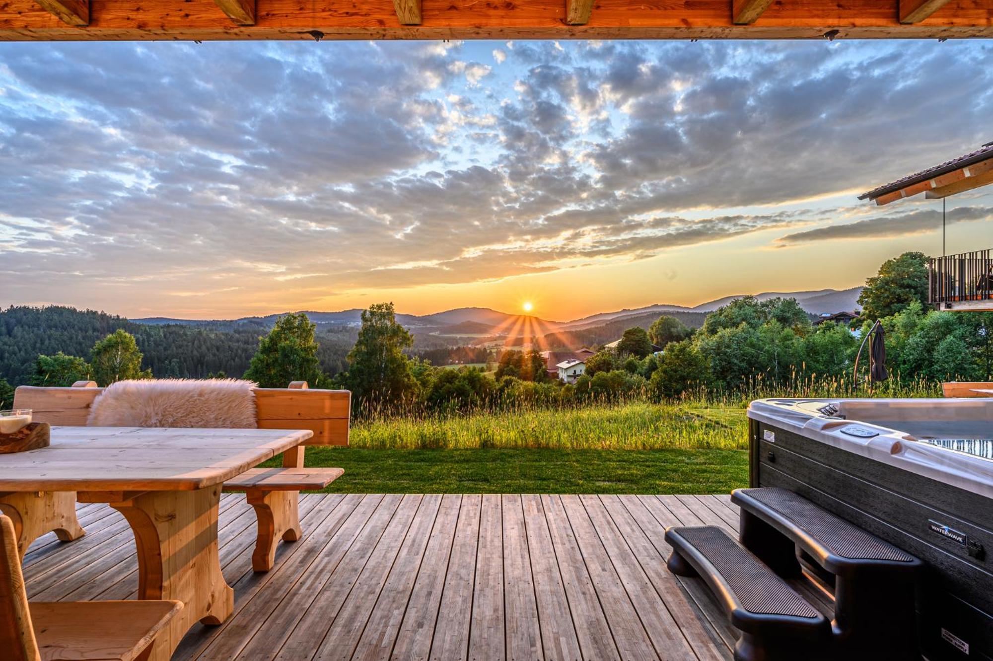 Kroner Chalets Zwiesel Exteriör bild
